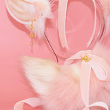 Velvety Peach Goat Set