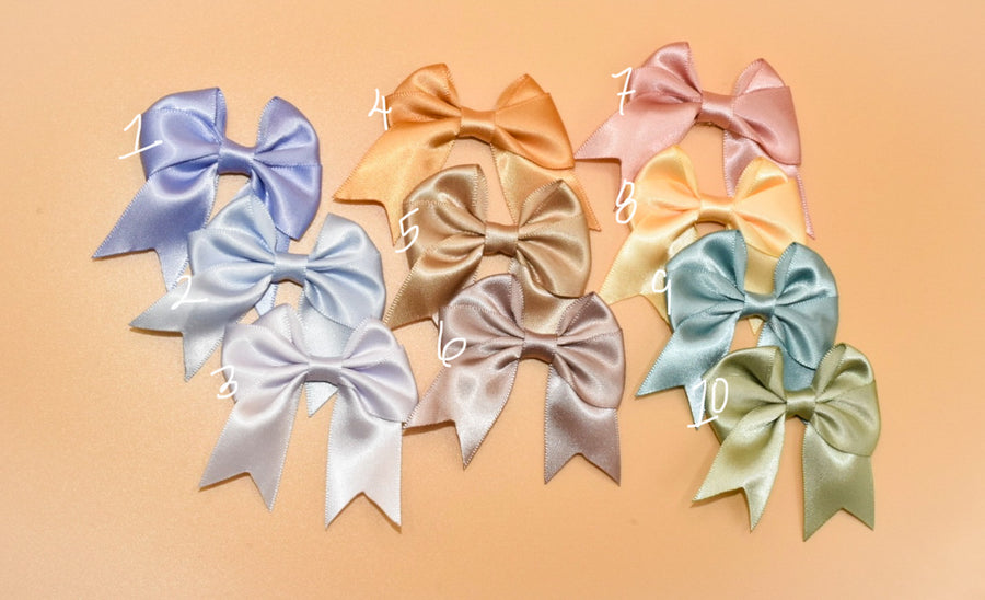 Petite Bows - 2nd Gen. Satin Collection